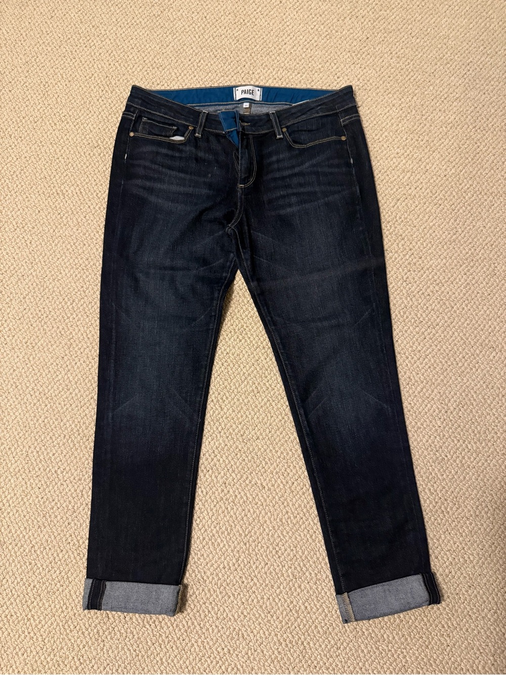 PAIGE Jimmy Jimmy Skinny Jeans - Deep Indigo